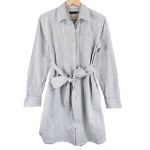 NWT Vineyard Vines Oxford Shirt Dress Tide Blue Wmns M